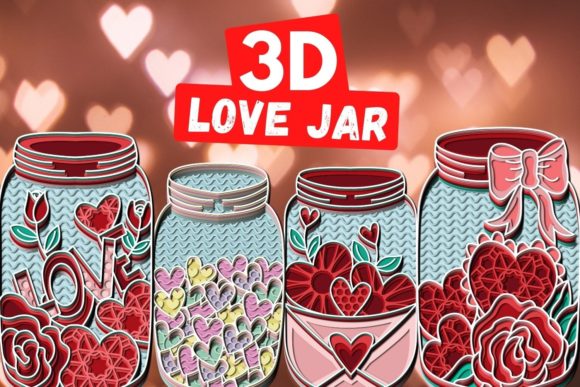 3D Love Jar SVG Bundle: A Maker’s Design Review