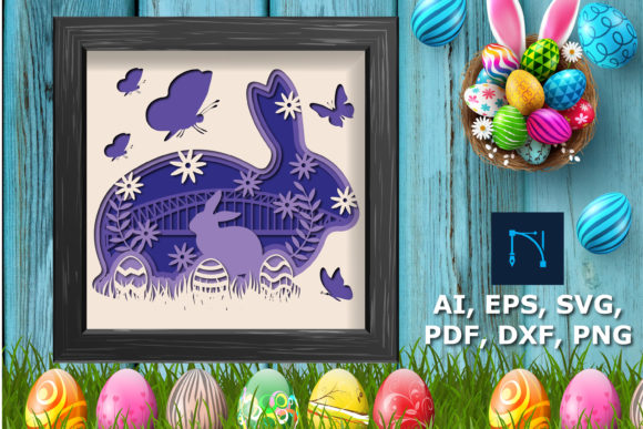3D SVG Review: Easter Shadow Boxes for Clients