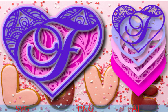 Heart Mandala Alphabet F: A Designer’s Stitch Test