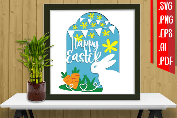 Layered Easter Papercut 6 SVG Review