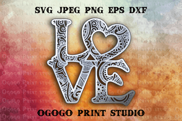 Love SVG: 3D Shapes for Local Branding
