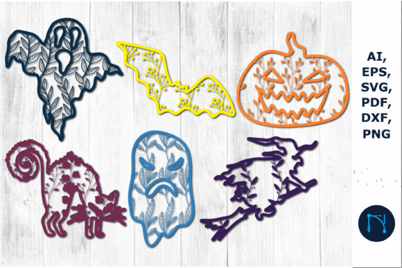 Paper Cut Halloween Decor SVG Bundle Review