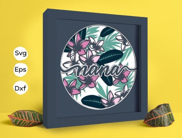 Plumeria Nana 3D SVG for Shadow Boxes Review