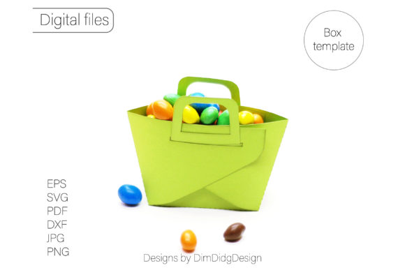 Purse Box 3D SVG: Editorial Shapes for Publishers