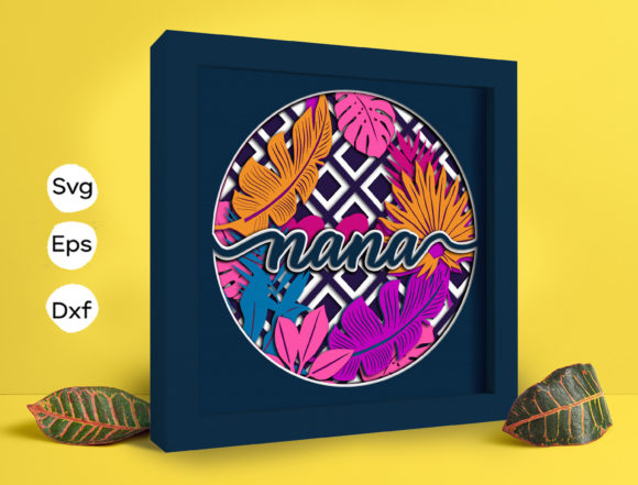 Tropical Leaves Nana Papercut Light Box Review
